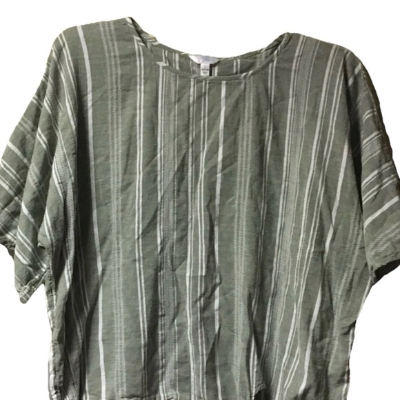 Time and Tru ~ Women’s ~ Top ~ Large  ~ Blouse ~ Tie Front ~ Excellent Condition - Picture 16 of 16